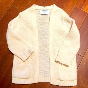Cream colored knit sweater!